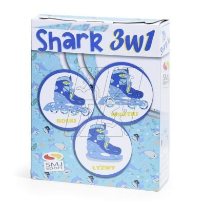 11. Wrotki Combo Shark 3w1 Jr HS-TNK-000013998