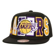 Czapka z daszkiem Mitchell & Ness Varsity Bust Snapback Los Angeles Lakers HHSS6461-LALYYPPPBLCK
