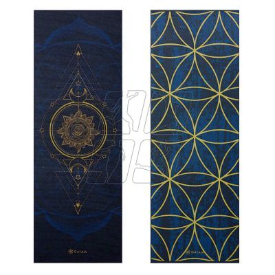 5. Mata do jogi dwustronna Gaiam Sun and Moon 6mm 63419