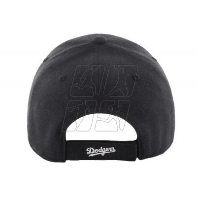 5. Czapka z daszkiem 47 Brand Los Angeles Dodgers Cap B-MVP12WBV-BKJ