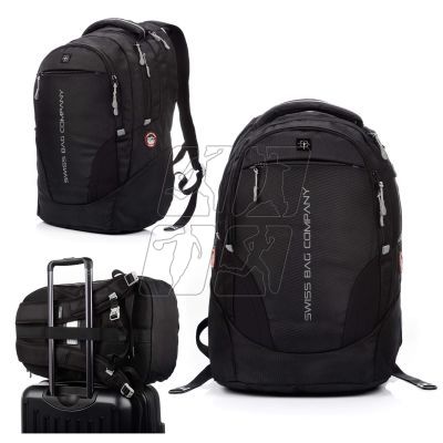 23. Plecak Swissbags z torbą na laptopa 17,3" Zurich  33 L 76201