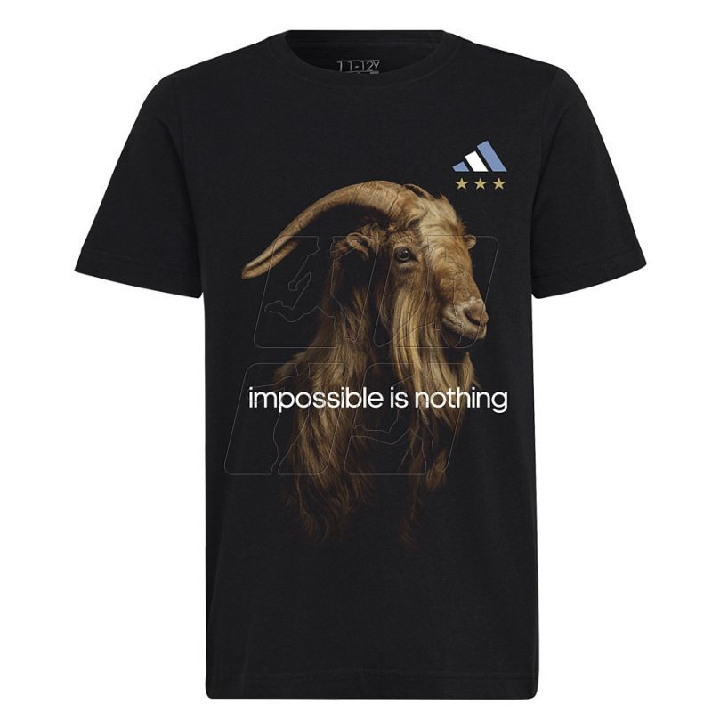 Koszulka adidas Messi  Football Goat Graphic Tee Jr IM7657