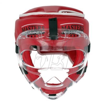 24. Kask bokserski Masters z maską KSSPU-M (WAKO APPROVED) 02119891-M02