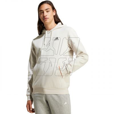 2. Bluza adidas Essentials Fleece Hoodie M IZ4760