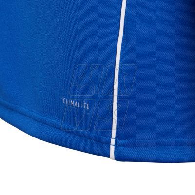 4. Bluza adidas Core 18 Training Top niebieska JR CV4140