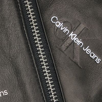 6. Rękawiczki Calvin Klein Jeans Leather Gloves W K60K610153