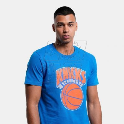 5. Koszulka Mitchell &amp; Ness t-shirt NBA Team Logo Tee New York Knicks M BMTRINTL1051-NYKROYA