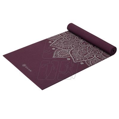 3. Mata do Jogi Gaiam Midnight Plum Sundial Flower 5mm 65734