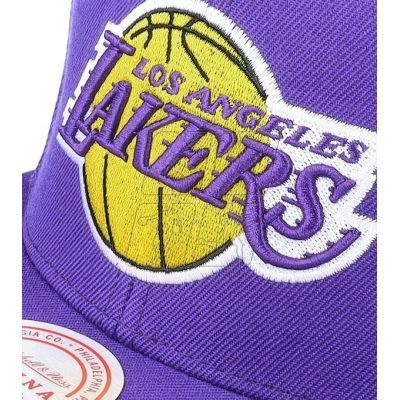 6. Mitchell &amp; Ness czapka z daszkiem NBA Los Angeles Lakers Top Spot Snapback Hwc Lakers HHSS3256-LALYYPPPPURP