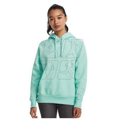 Bluza Under Armour Rival Fleece Hoodie W 1379500-361