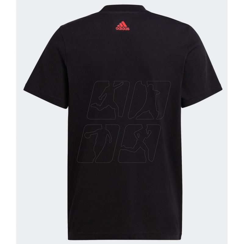 3. Koszulka adidas Big Logo 2 Tee Jr HR6369
