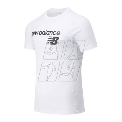 2. Koszulka New Balance SS NB Classic Core Logo TE WT M MT03905WT