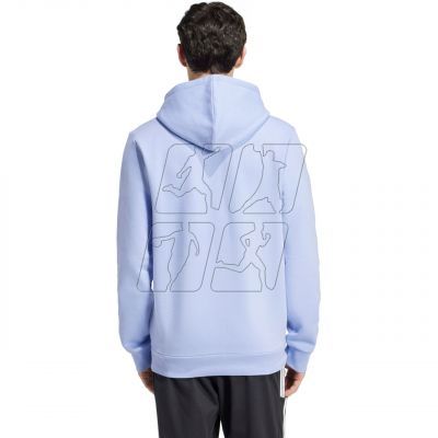 3. Bluza adidas Essentials Fleece Hoodie M IZ4761