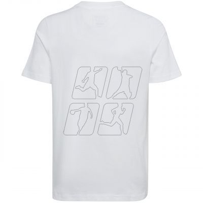 3. Koszulka adidas Essentials Big Logo Cotton Tee Jr IB1670