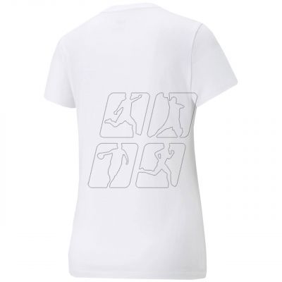 2. Koszulka Puma ESS+ Metallic Logo Tee W 848303 02