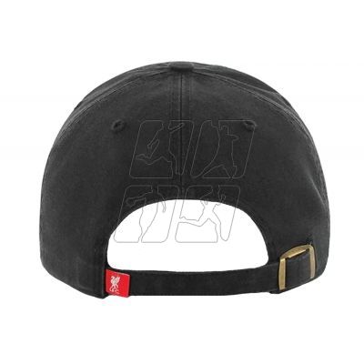 5. Czapka z daszkiem 47 Brand EPL FC Liverpool Cap EPL-RGW04GWS-BK