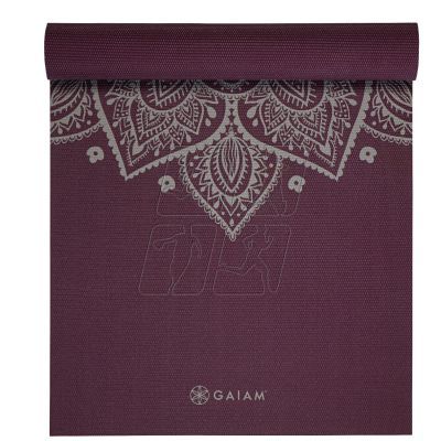 2. Mata do Jogi Gaiam Midnight Plum Sundial Flower 5mm 65734