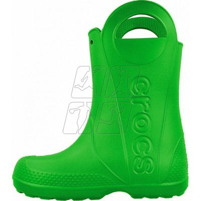 Kalosze Crocs Handle It Jr 12803 ciemno zielone