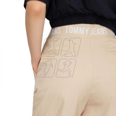5. Spodnie Tommy Jeans Tjw Shrs Pleated Tapered Pant W DW0DW09736