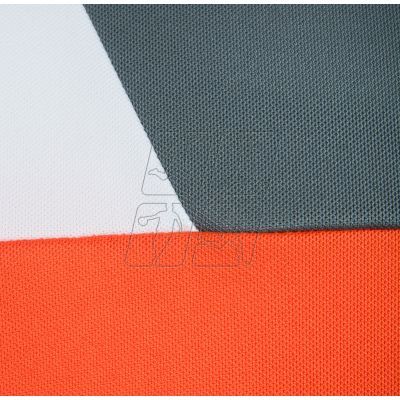 Koszulka bramkarska adidas Assita 17 Junior AZ5398 w kolorze pomarańczowym, wyposażona w ochraniacze łokci oraz technologię climalite