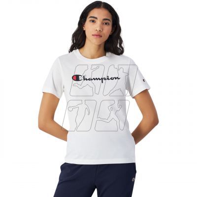 Koszulka Champion SS Tee W 117534 WW001