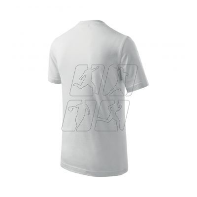 3. Koszulka Malfini Classic Jr MLI-10000 biały