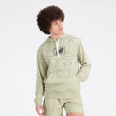 5. Bluza z kapturem New Balance Essentials Hoodie M MT33508FUG