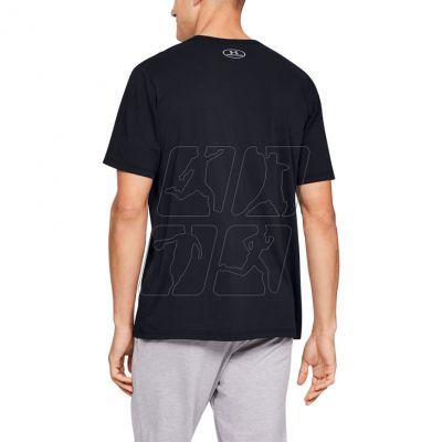 4. Koszulka Under Armour fast left chest czarna M 1329584 001