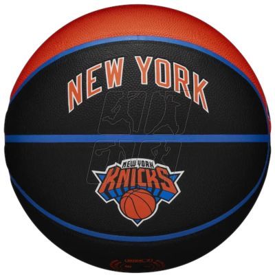 2. Piłka do koszykówki Wilson NBA Team City Collector New York Knicks Ball WZ4016420ID