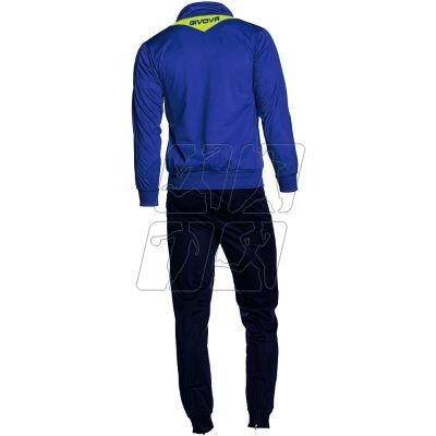 4. Dres Givova Tuta Visa Fluo TR018F 0219