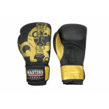 Rękawice bokserskie Masters Rbt 01256-Gold-10