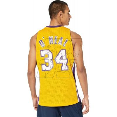 3. Koszulka Mitchell & Ness Los Angeles Lakers NBA Swingman Home Jersey Lakers 99 Shaquille O`Neal SMJYGS18179-LALLTGD99SON