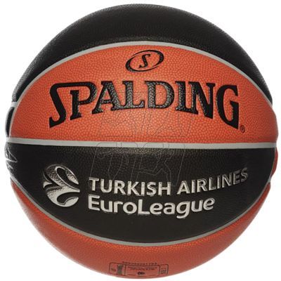 3. Piłka do koszykówki Spalding Euroleague TF-1000 Ball 77100Z