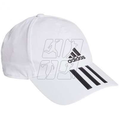 3. Czapka z daszkiem adidas Aeroready Baseball Cap 3 Stripes 4athlts M GM4511