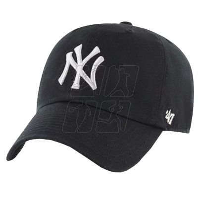 3. Czapka z daszkiem 47 Brand New York Yankees MLB Clean Up Cap B-RGW17GWS-BKD 