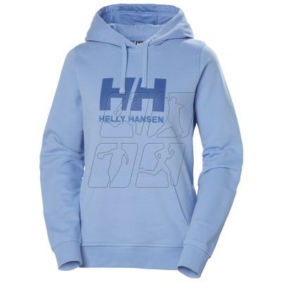 7. Bluza Helly Hansen Logo Hoodie W 33978 627