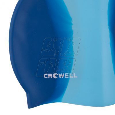 2. Czepek pływacki silikonowy Crowell Multi-Flame-04