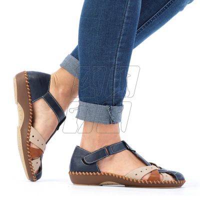 3. Komfortowe sandały Rieker W RKR536A