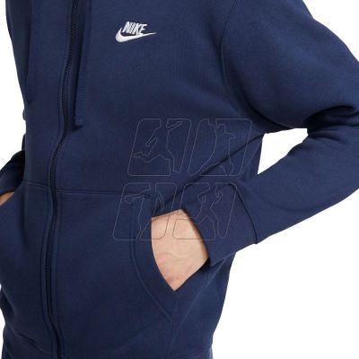 4. Bluza Nike NSW Club Hoodie FZ M BV2645-410