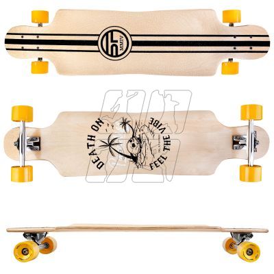 Deskorolka longboard Spokey Longbay 9506999000 