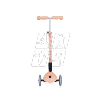 9. Hulajnoga jeździk rowerek Globber Go-Up Foldable Plus ECOlogic Peach 694-506