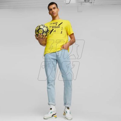 5. Koszulka Puma Borussia Dortmund FtbCore Graphic Tee M 771857-01