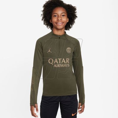 4. Bluza Nike PSG Strike Drill Top Jr FD7096-327