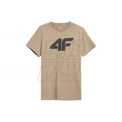 Koszulka 4F M H4Z21-TSM026 brązowy 