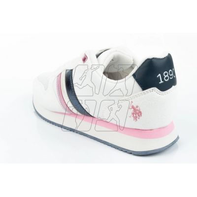 6. Buty U.S. Polo ASSN. W NOBIW004-WHI-PIN01