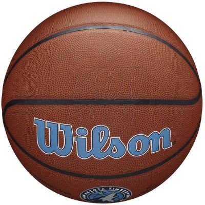 5. Piłka Wilson NBA Team Minnesota Timberwolves Ball WTB3100XBMIN