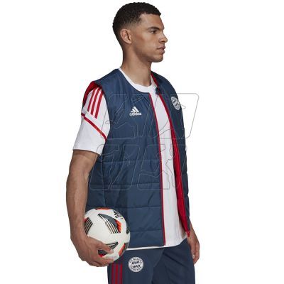 3. Kamizelka adidas Bayern Pad Vest M HG1132