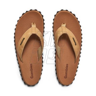 Japonki Gumbies Vegovert Flip-Flops Unisex Tan M GU-FFVEG128