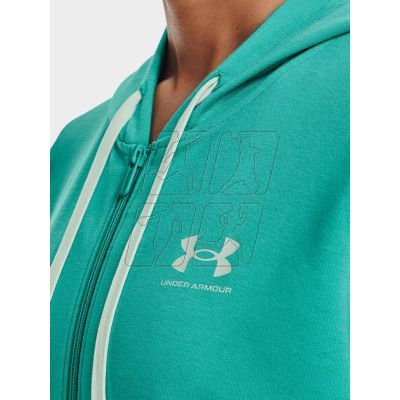 4. Bluza Under Armour Rival Terry FZ Hoodie W 1369853-369