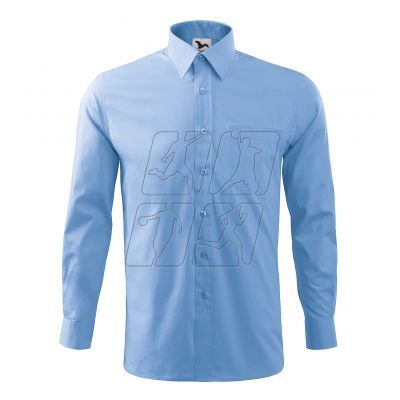 3. Koszula Malfini Style LS M MLI-20915 błękitny